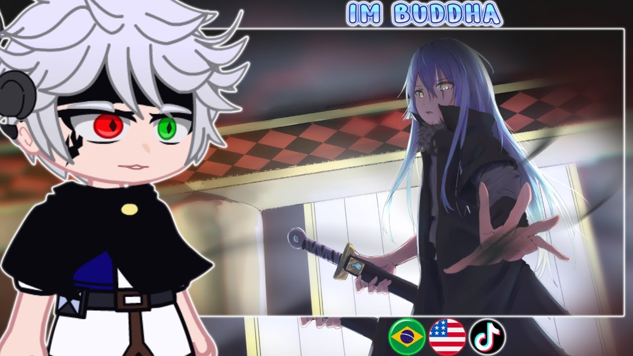 [GC] Black Clover React to Rimuru Tempest || Gacha React - (🇧🇷_🇺🇸)