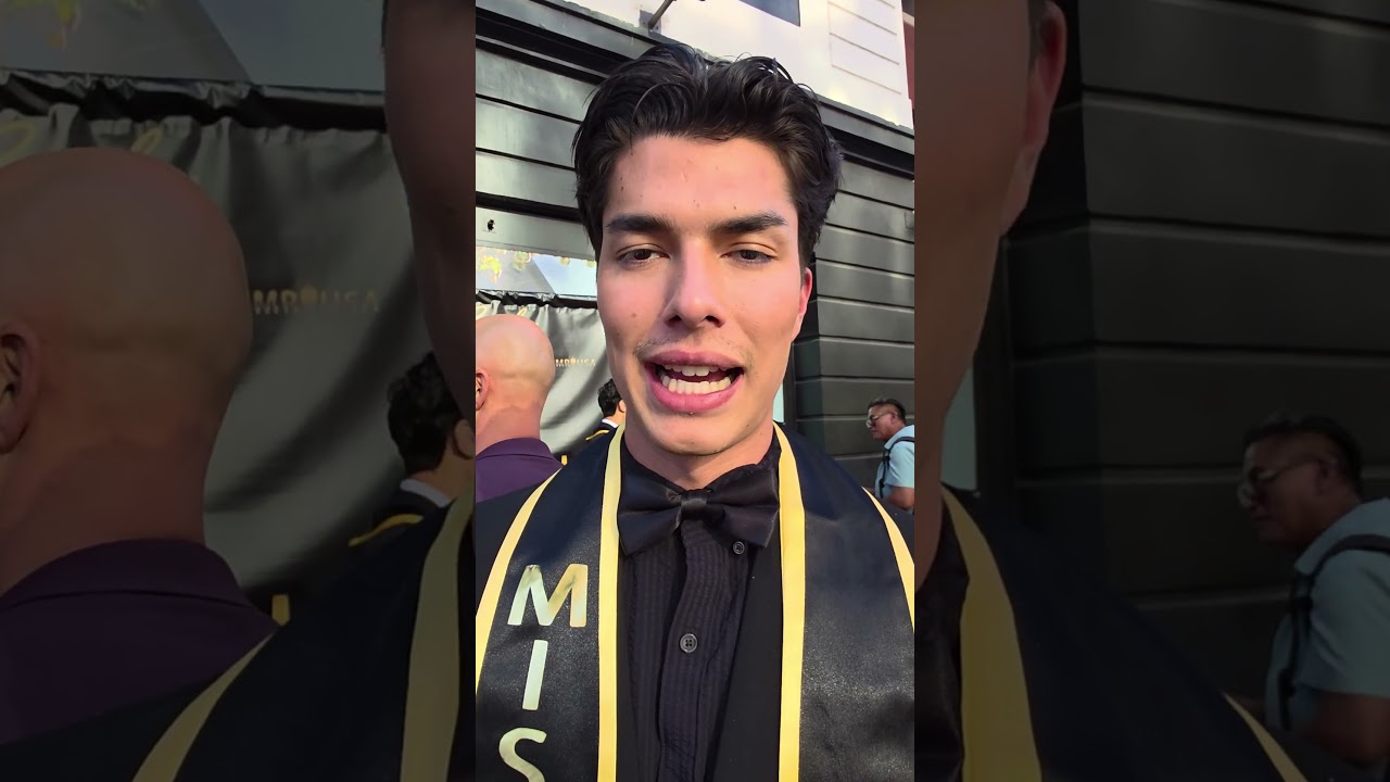 red carpet interview with MISTER USA 2025 - HAWAII KEN BELT