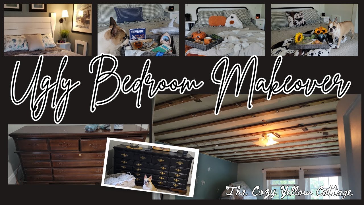 Ugly Bedroom Makeover - YouTube