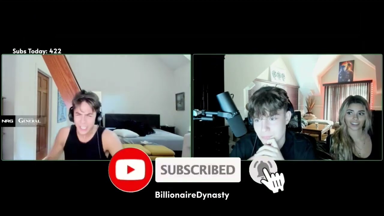 Tate Explain Clix get his FIRST KISS 💋