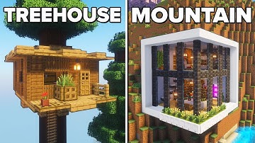 Minecraft: 3 NEW Simple Starter Bases!