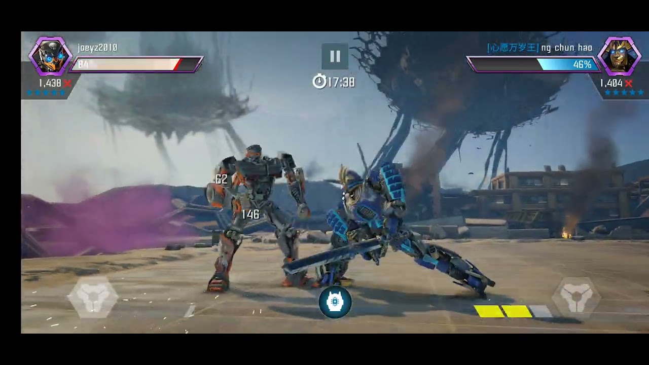 Drift vs Hotrod Transformers to Fight YouTube