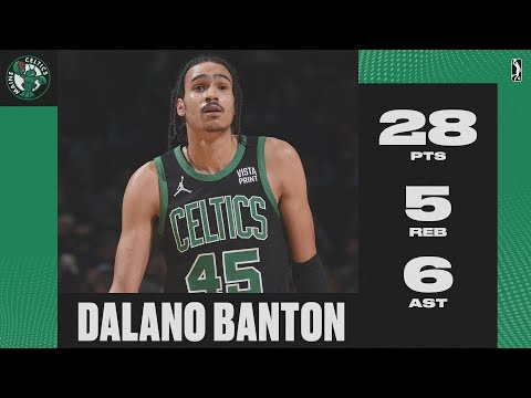 Dalano Banton Drops 28 PTS in his Maine Celtics Debut!