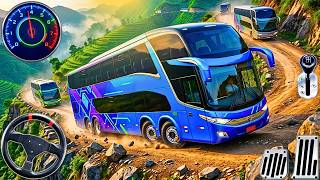 Offroad Coach Bus Driving 3D - Real Uphill Bus Drive Simulator - Android Gameplay screenshot 4