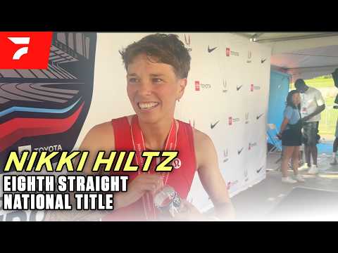 Nikki Hiltz Wins EIGHTH STRAIGHT National Title at 2026 USATF Champs in 1500m | Post-Race Interview