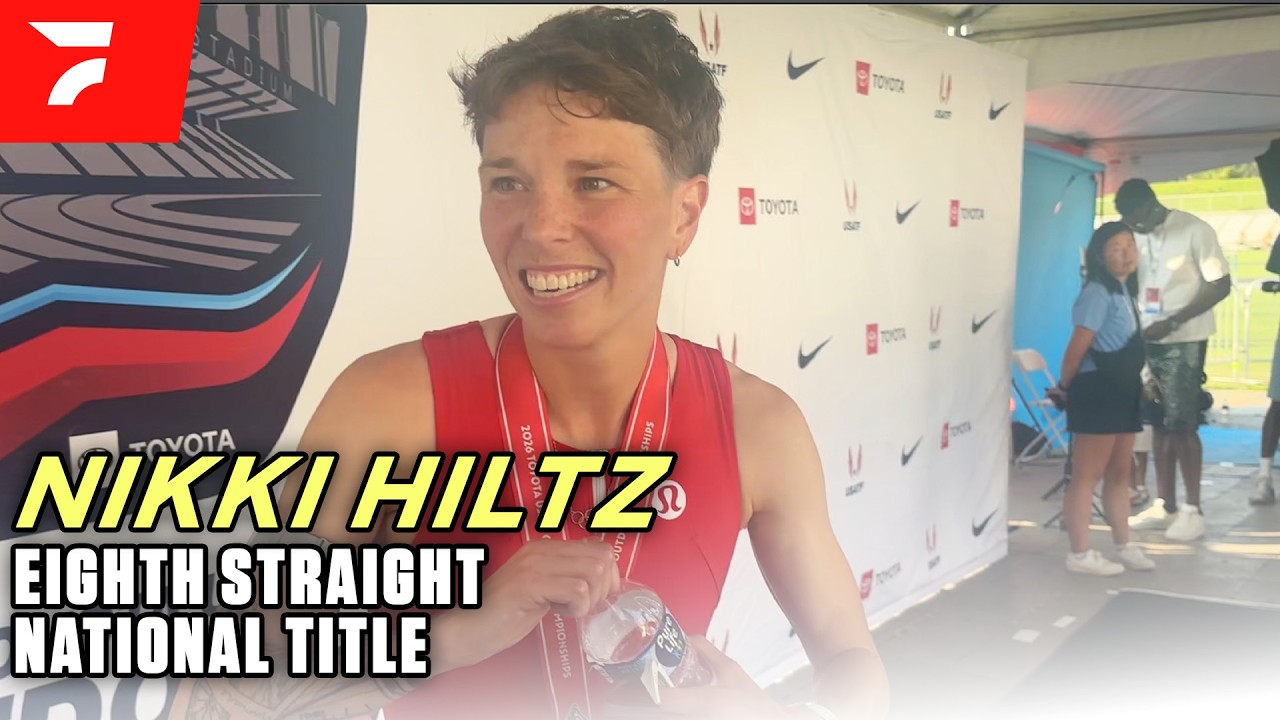 Nikki Hiltz Wins EIGHTH STRAIGHT National Title at 2026 USATF Champs | Post-Race Interview