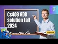 Cs408 GDB Solution Fall 2024| Cs408 Human Computer Interaction GDB Solution 1 fall 2024 #technlearn