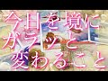 【緊急予報】今日を境に、ガラッと変わる事🫢💦💖タロット🔮リーディング