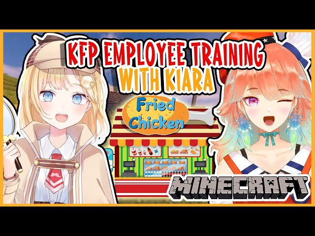 【Minecraft】KFP Employee Training w/ Kiaraのサムネイル