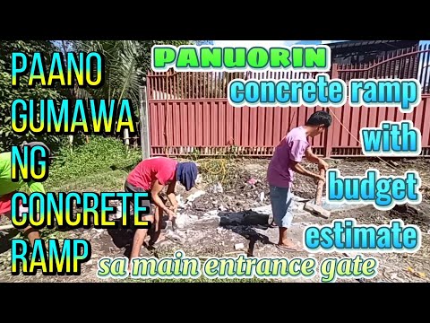 Video: Paano ako gagawa ng rampa?