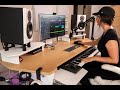 Elite sitstand studio desk  improved workflow