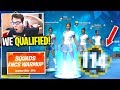 We QUALIFIED for the FIRST Season 11 Tournament EVER... (Fortnite Chapter 2 Competitive)