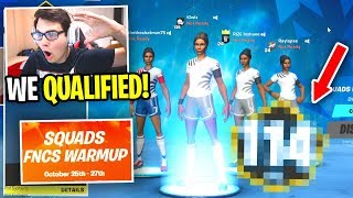 We QUALIFIED for the FIRST Season 11 Tournament EVER... (Fortnite Chapter 2 Competitive)