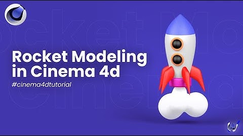 Rocket Modeling In Cinema 4d Beginner Tutorial.