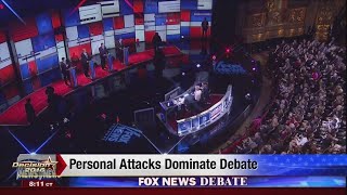 Personal attacks dominate debate