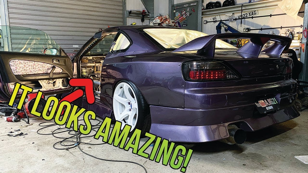 It Looks Amazing Widebody Jdm Nissan Silvia S15 Much Needed Interior Makeover How To
