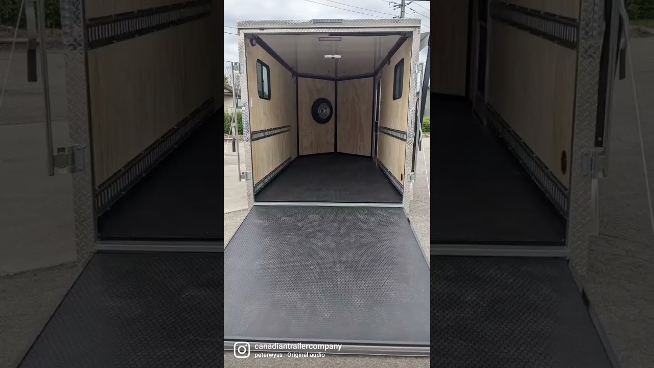 Fully Customizable Cargo Trailers Made In Canada Shorts Cargotrailer Enclosedtrailer Trailer
