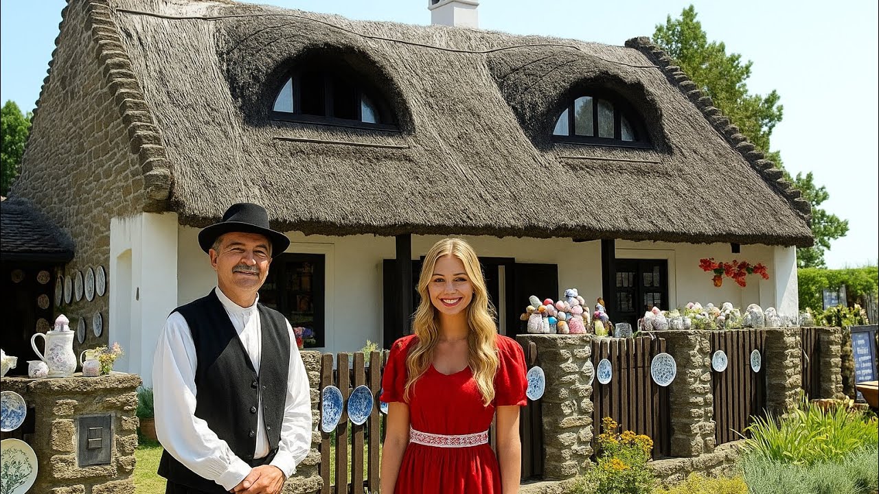 Пенинсула Тихань, Венгрия 🇭🇺 Лавандовые поля 🌸 Аббатство и виды на озеро Балатон 4K