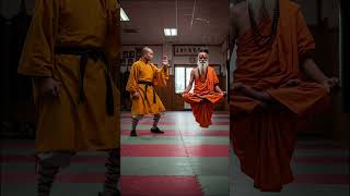 Indian Monk Floats Mid-Air.. Until A Shaolin Monk Flies Up And Brings Him Downwith His Head