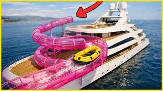 360° POV Water Slide on a Superyacht | VR 360 Superyacht Experience