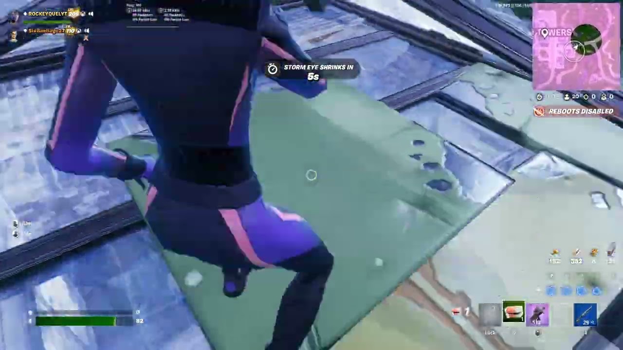 Rockey win reload scrim