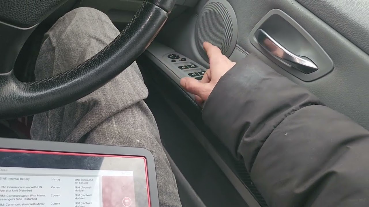 BMW Series 3 E90 N46 failed lin driver door control/windows/mirrors - Finally figured out!