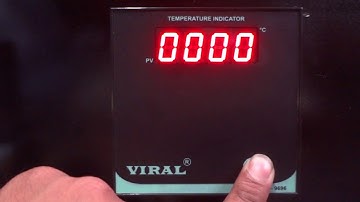 VIRAL CONTROLGEARS - UNIVERSAL TEMPERATURE INDICATOR - VUTI 9696