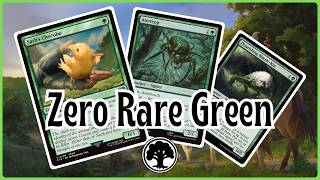 Zero Rare | Mono Green Aggro Landfall & Deathtouch | Artisan Standard Budget Deck | MTG Arena