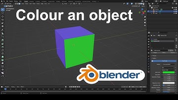 Color an Object in Blender