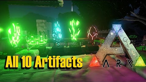 All Artifacts in ARK: Survival Evolved in 1h37min (RTA) Speedrun