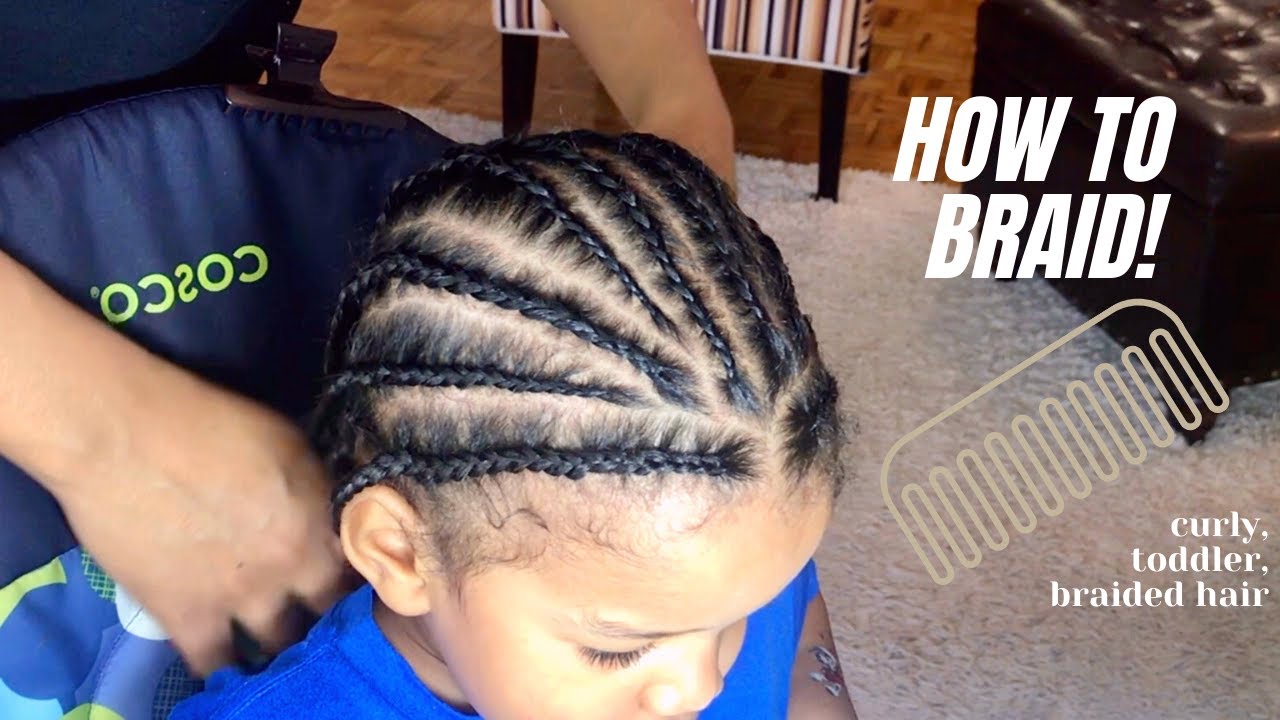 TODDLER BOY HAIRSTYLE 09 || HOW TO BRAID CURLY HAIR || #BOYHAIRSTYLES # BRAIDS #CANTU #HAIRTUTORIAL - YouTube