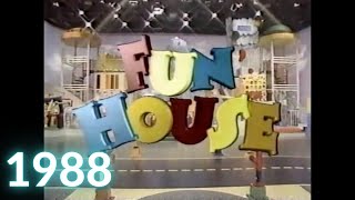 1988 Fun House Full Episode | Janet & Eric vs Janiele & David