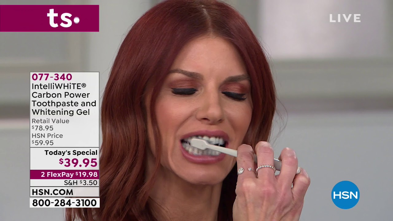 IntelliWHiTE Carbon Power Toothpaste and Whitening Gel - YouTube