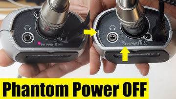 Shure MVi Phantom Power OFF