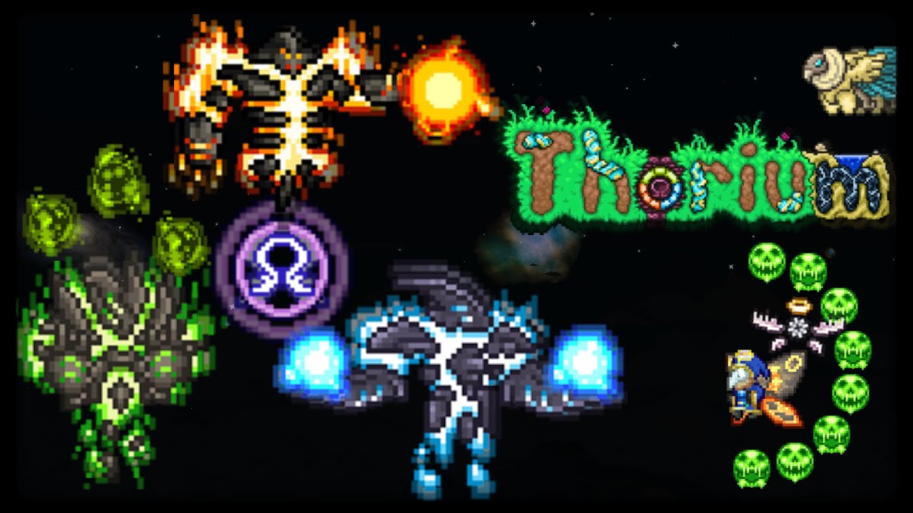 Terraria Thorium The Primordials Nohit 11 YouTube
