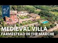 Estate with medieval villa for sale | Marche, Italy - Ref. 4095