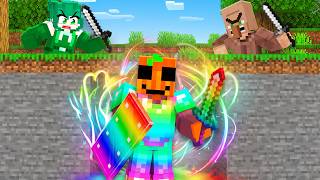 Cazadores VS Armadura Legendaria SUPER OP en Minecraft!