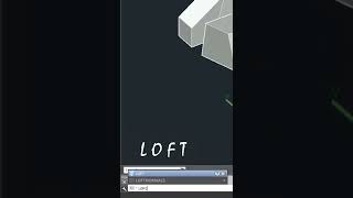 How to use loft Command #shorts
