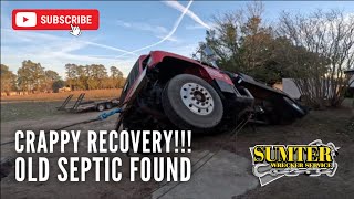 Crappy Recovery!!! Old septic found by Sumter Wrecker 43,481 views 2 months ago 39 minutes