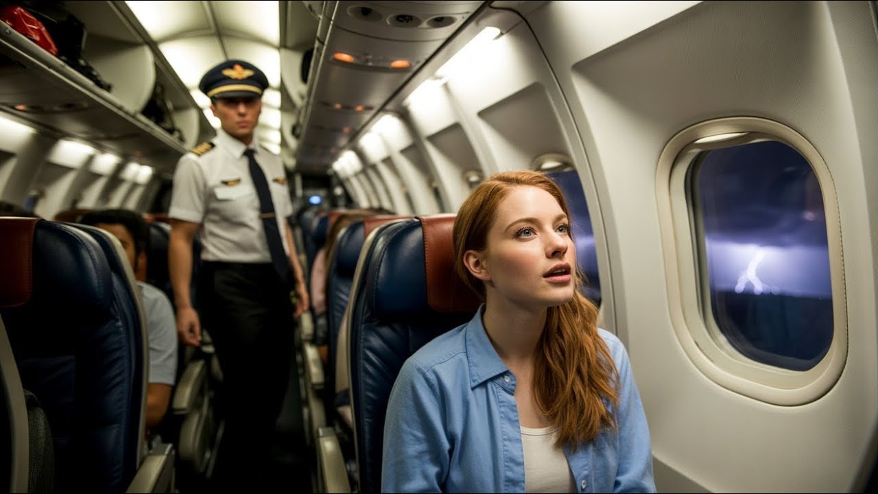 She Was Asleep in Row 12 — When the Captain Asked if Any Pilots Were on Board
