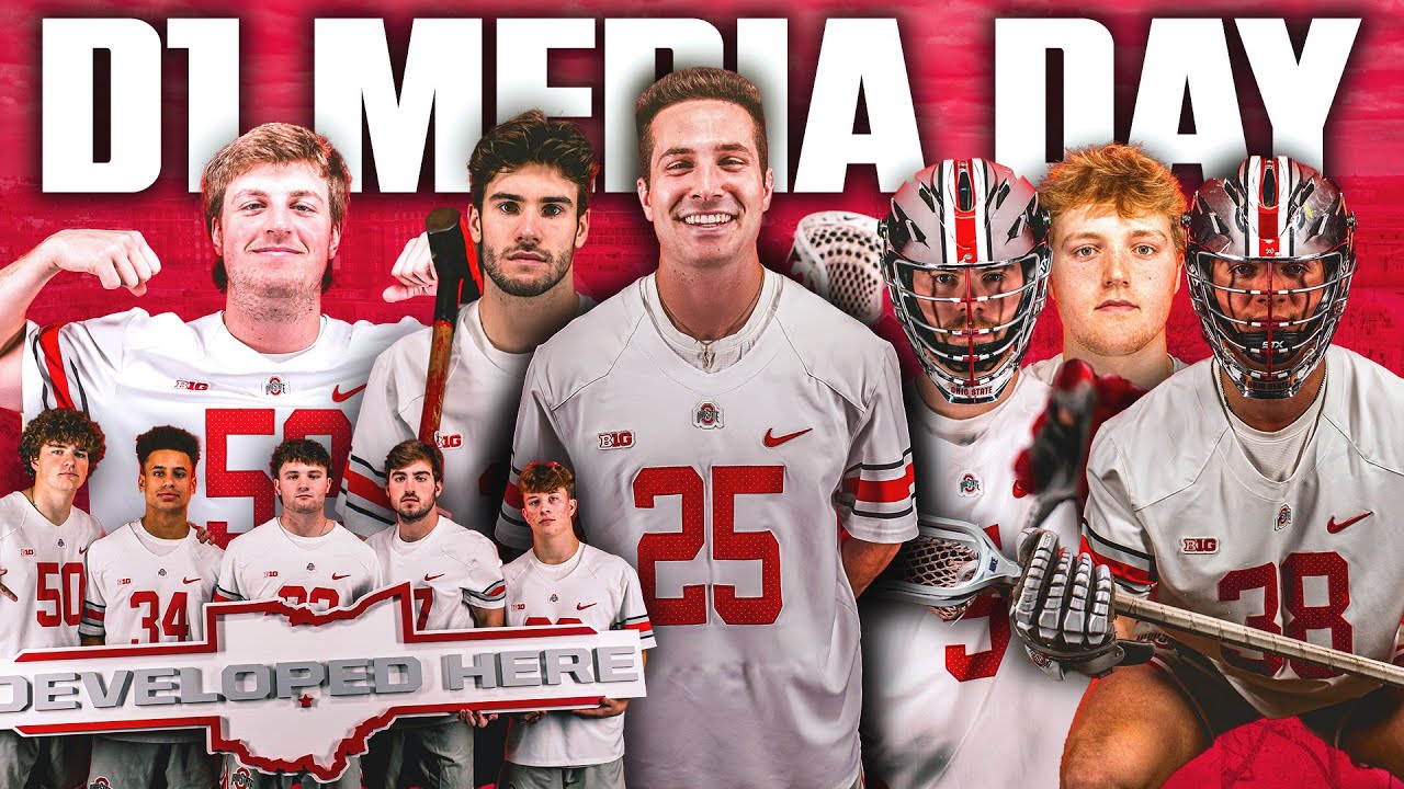 MEDIA DAY AS A D1 ATHLETE OHIO STATE YouTube