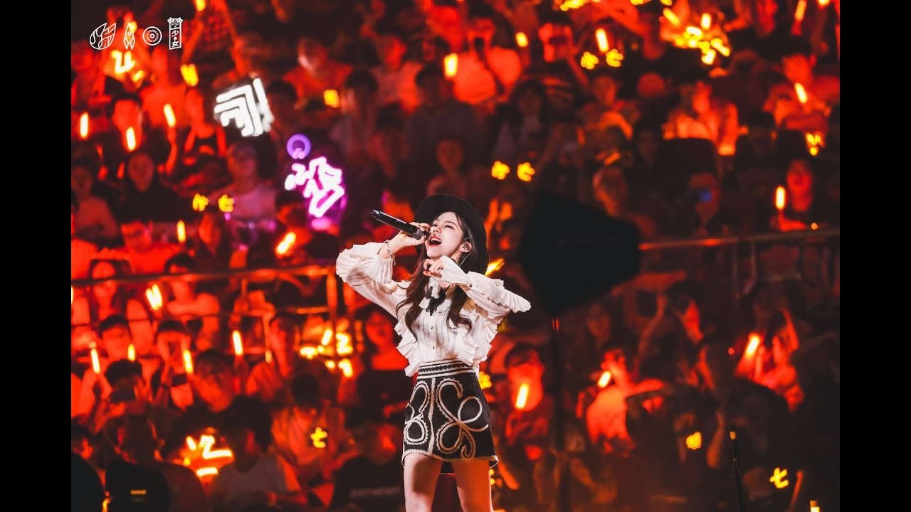 【火箭少女101紫宁Winnie_直拍】20190330 火箭少女101飞行演唱会FLOWER·广州站 紫宁solo舞台 改编翻唱王嘉尔《Papillon 巴比龙》摇滚风 紫宁Focus双机位饭拍