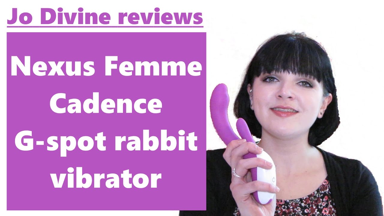 Nexus Femme Cadence Rabbit Vibrator Video Review by Jo Divine www.jodivine.com