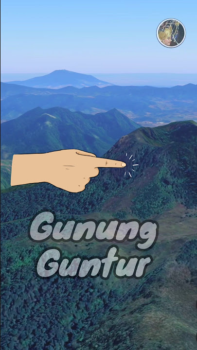 Gunung Guntur di Sekitar Kabupaten Garut Jawa Barat #shorts #gunungguntur #gunungberapi #travel