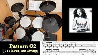 【Drum Notes】 Higher Ground - Red Hot Chili Peppersのドラムリズム