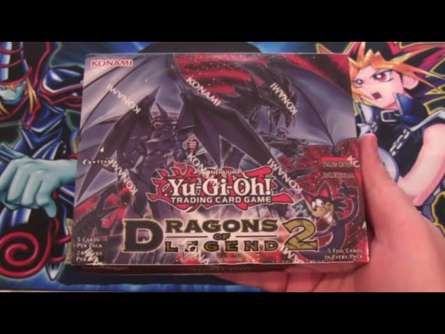 yugioh dragons of legend 2 booster box Konami YuGiOh Dragons of Legend 2 Booster Pack : Toys & Games