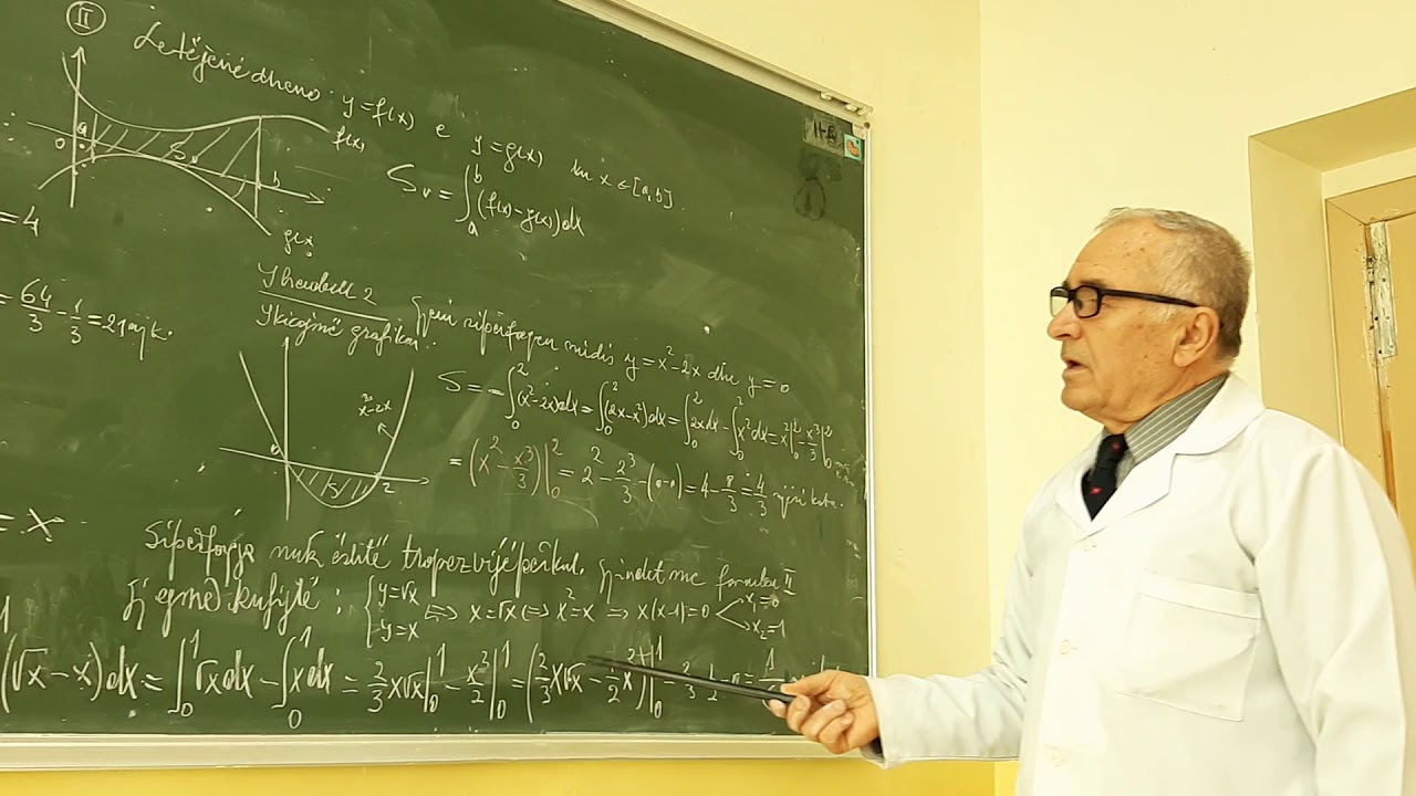 Zbatime te integralit te caktuar