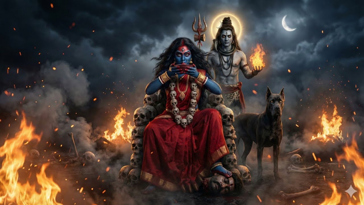 Why did Durga take the form of Kali ? Daruk and Raktabij 🤔दुर्गा ने काली का रूप क्यों धारण किया? 