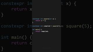 Running C++ Code Before Runtime. constexpr Explained