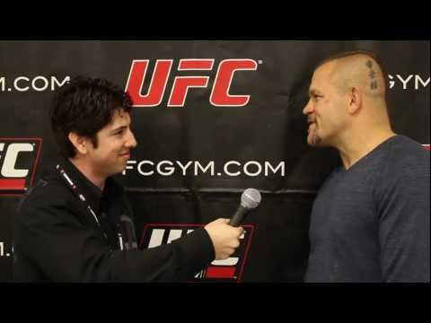 Chuck Liddell interview at grand opening of the UF...